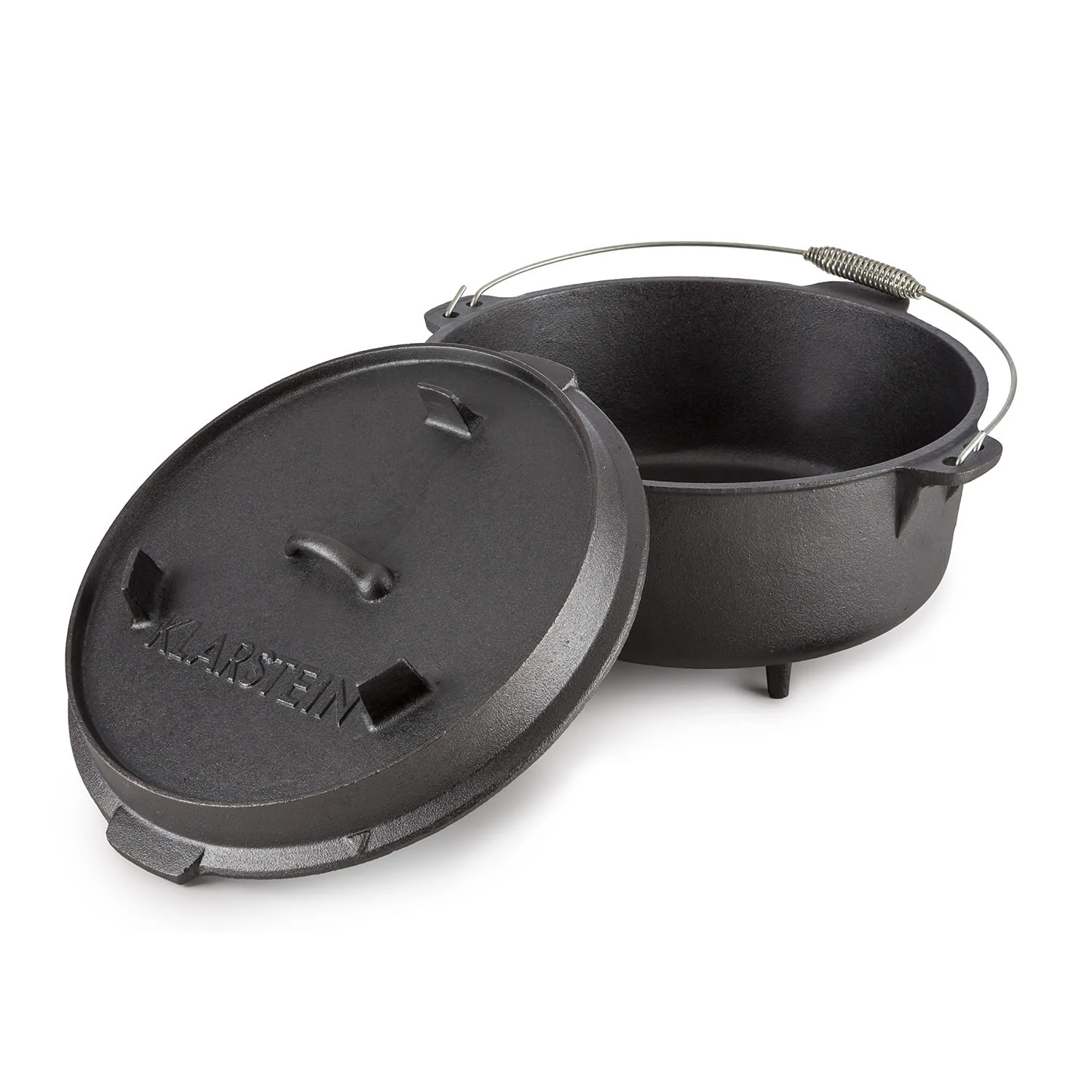Hotrod 145 Dutch Oven BBQ-Topf 12 Qt / 11,4 Liter Gusseisen Schwarz – Bild 5