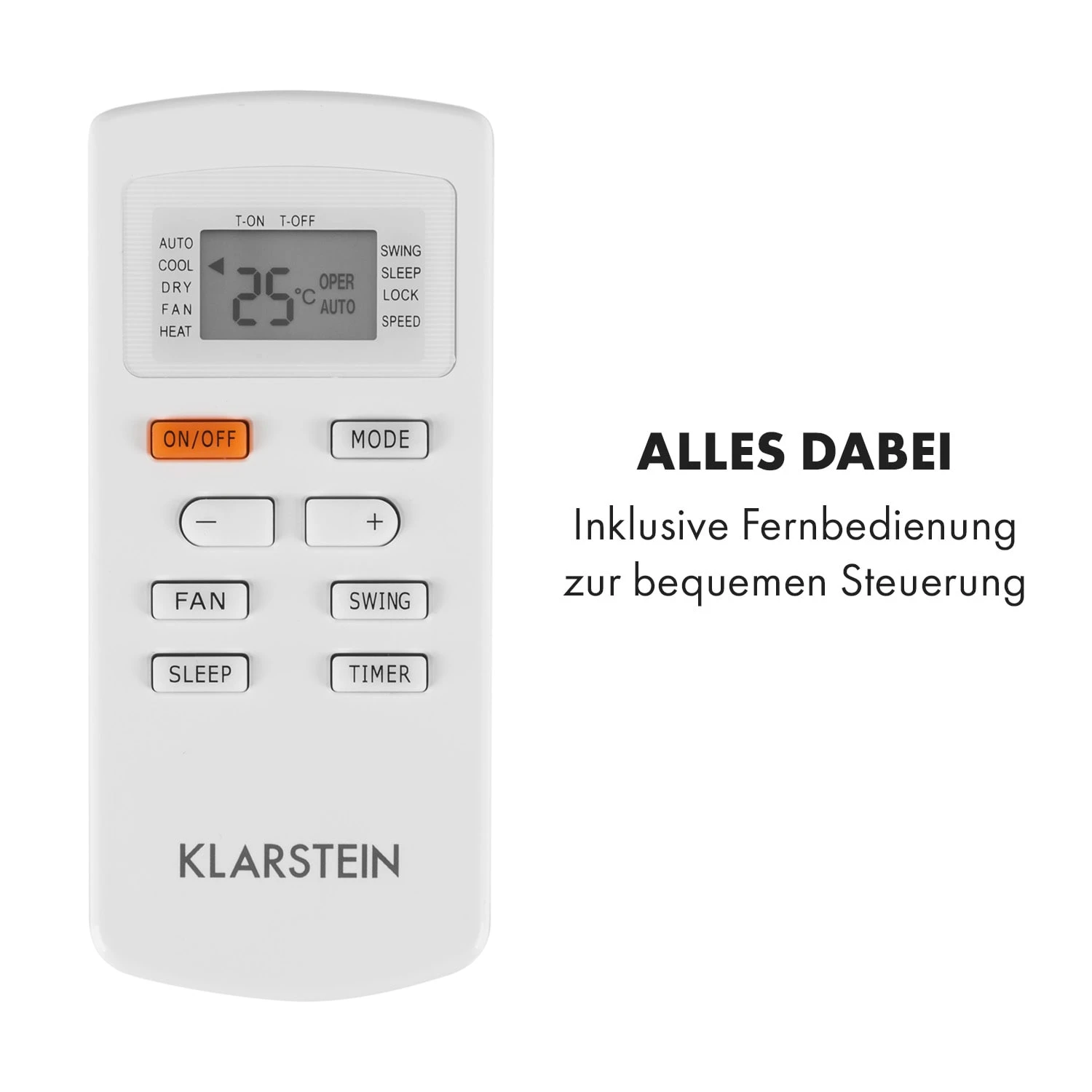 Frostik Fenster-Klimagerät 9.000 BTU/2,7 KW EEC A Fernbedienung – Bild 7