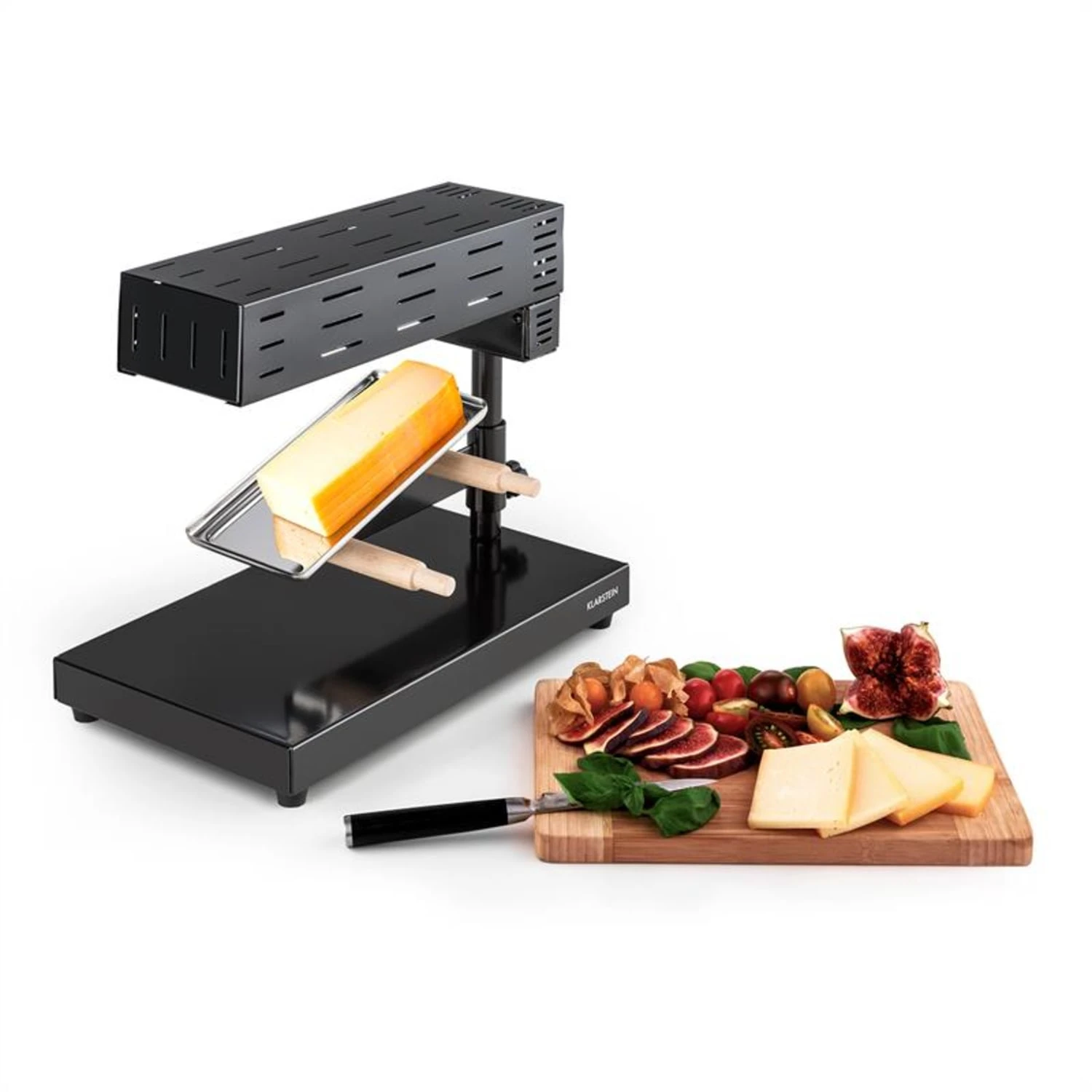 Appenzell 2G Traditioneller Raclette Grill 600 W Standgerät Schwarz
