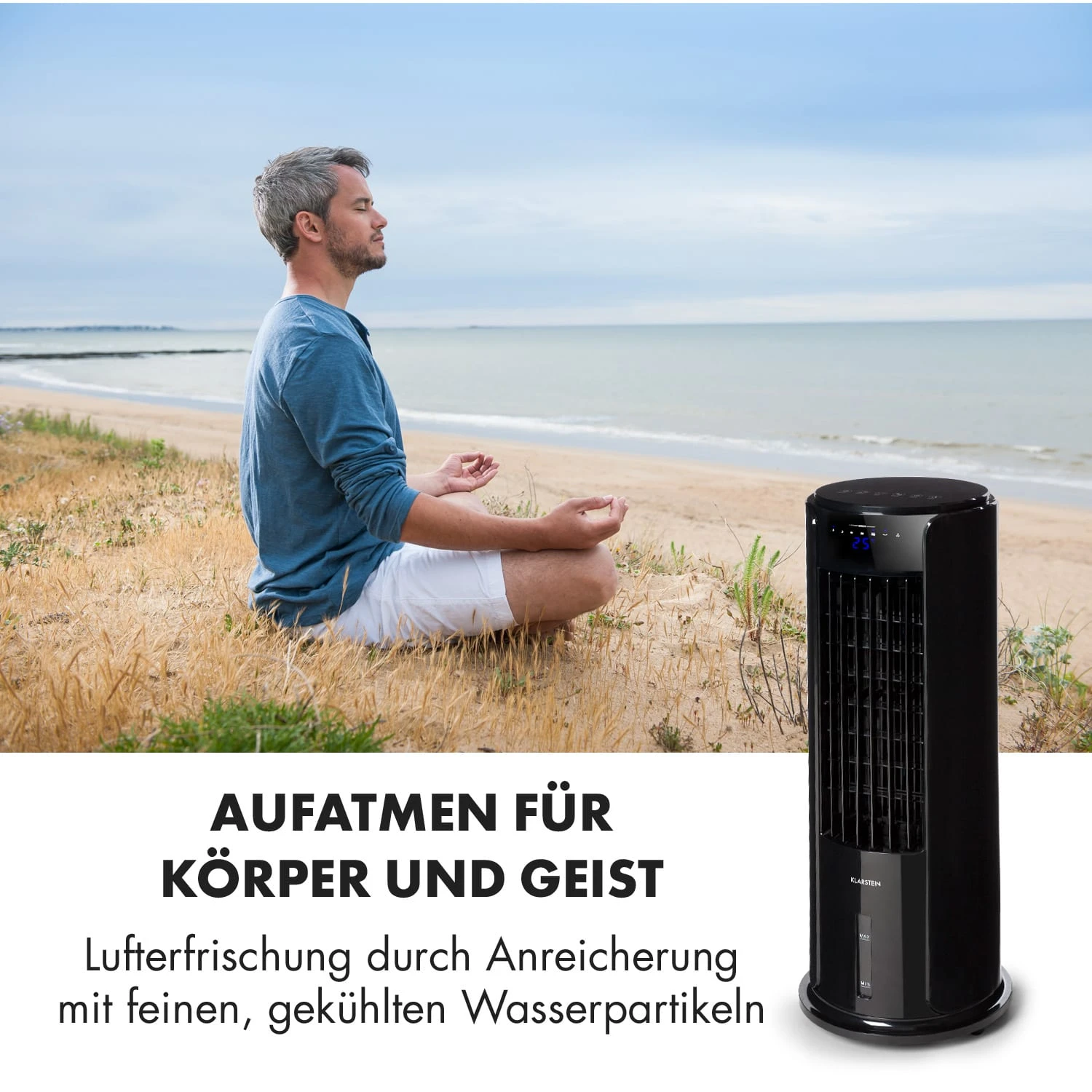 Skyscraper Horizon Luftkühler Ventilator 60W 486m³/h 3,5L Tank – Bild 7