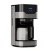 Kaffeemaschine Arabica 800W EasyTouch Control Silber/schwarz
