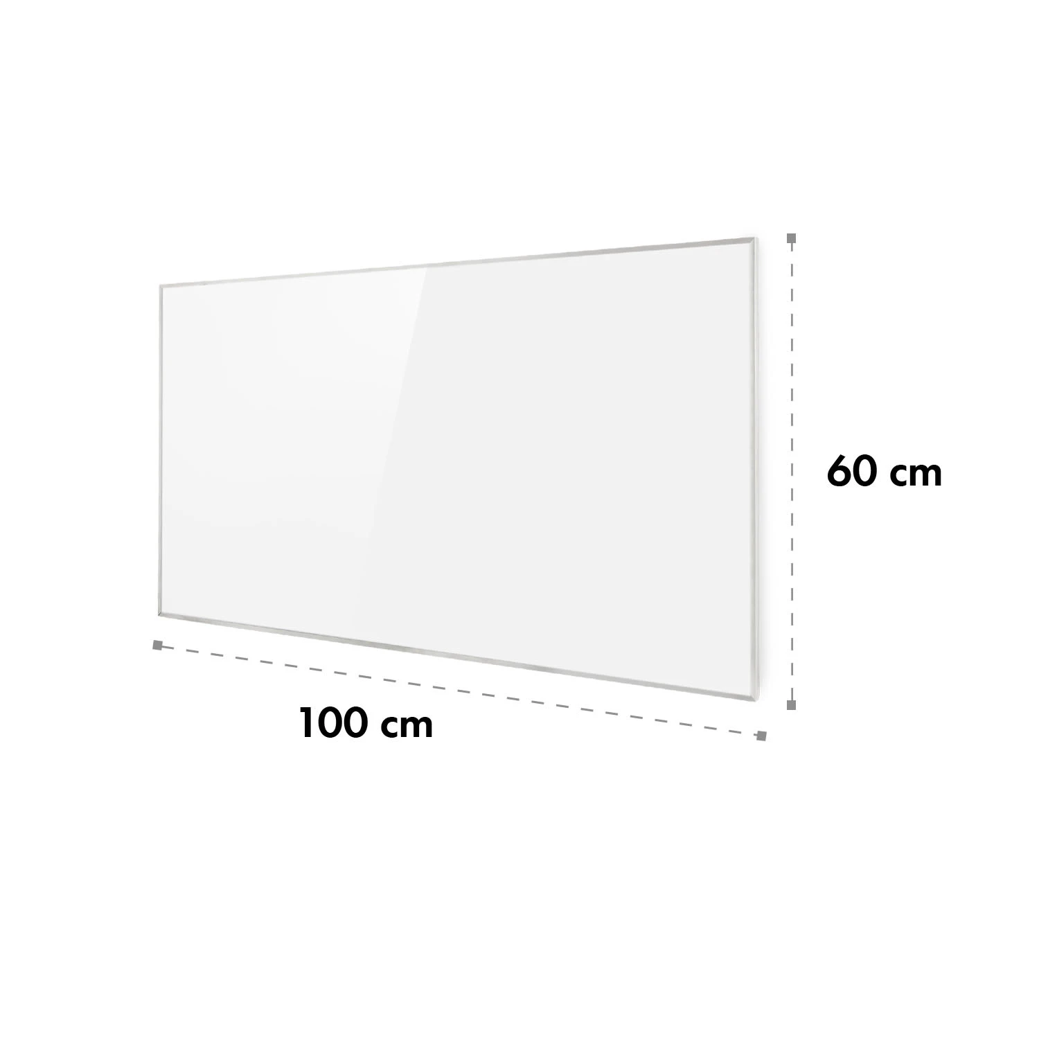Wonderwall 60 Infrarot-Heizung 60x100cm 600W Wochentimer IP24 – Bild 9
