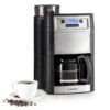 Aromatica II Kaffeemaschine, Mahlwerk, 1,25 L, Silber