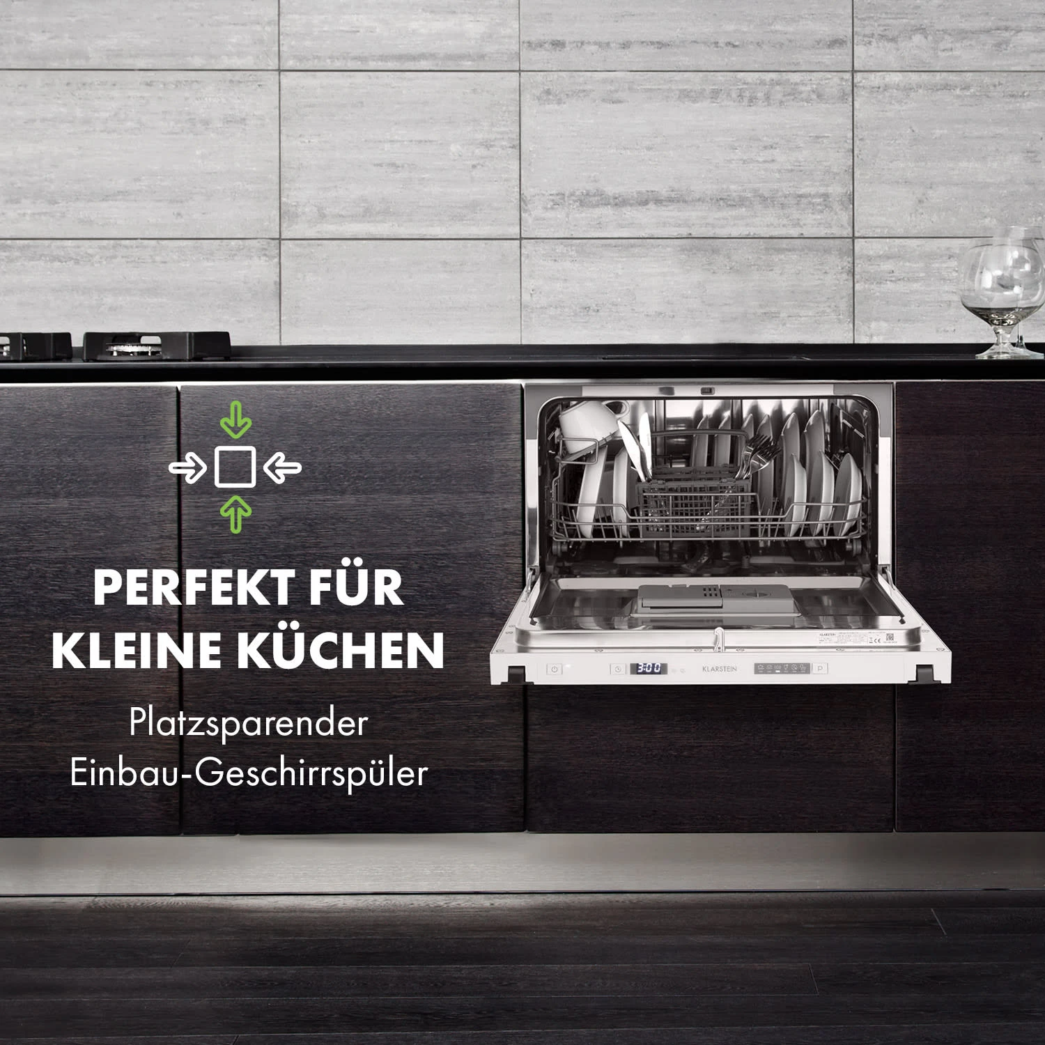 Amazonia 6 Secret Einbau-Geschirrspüler 6 Programme – Bild 2