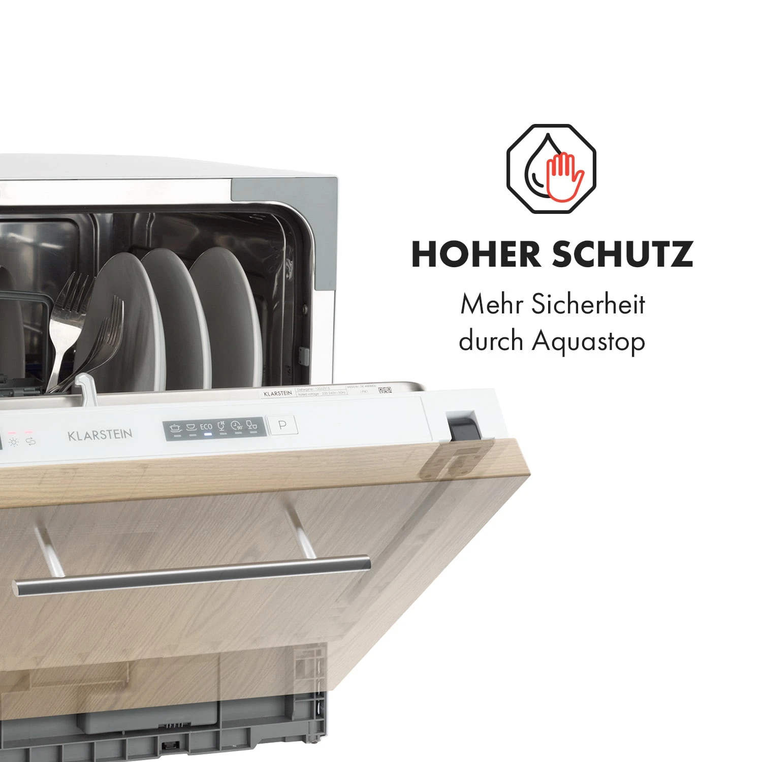 Amazonia 6 Secret Einbau-Geschirrspüler 6 Programme – Bild 5