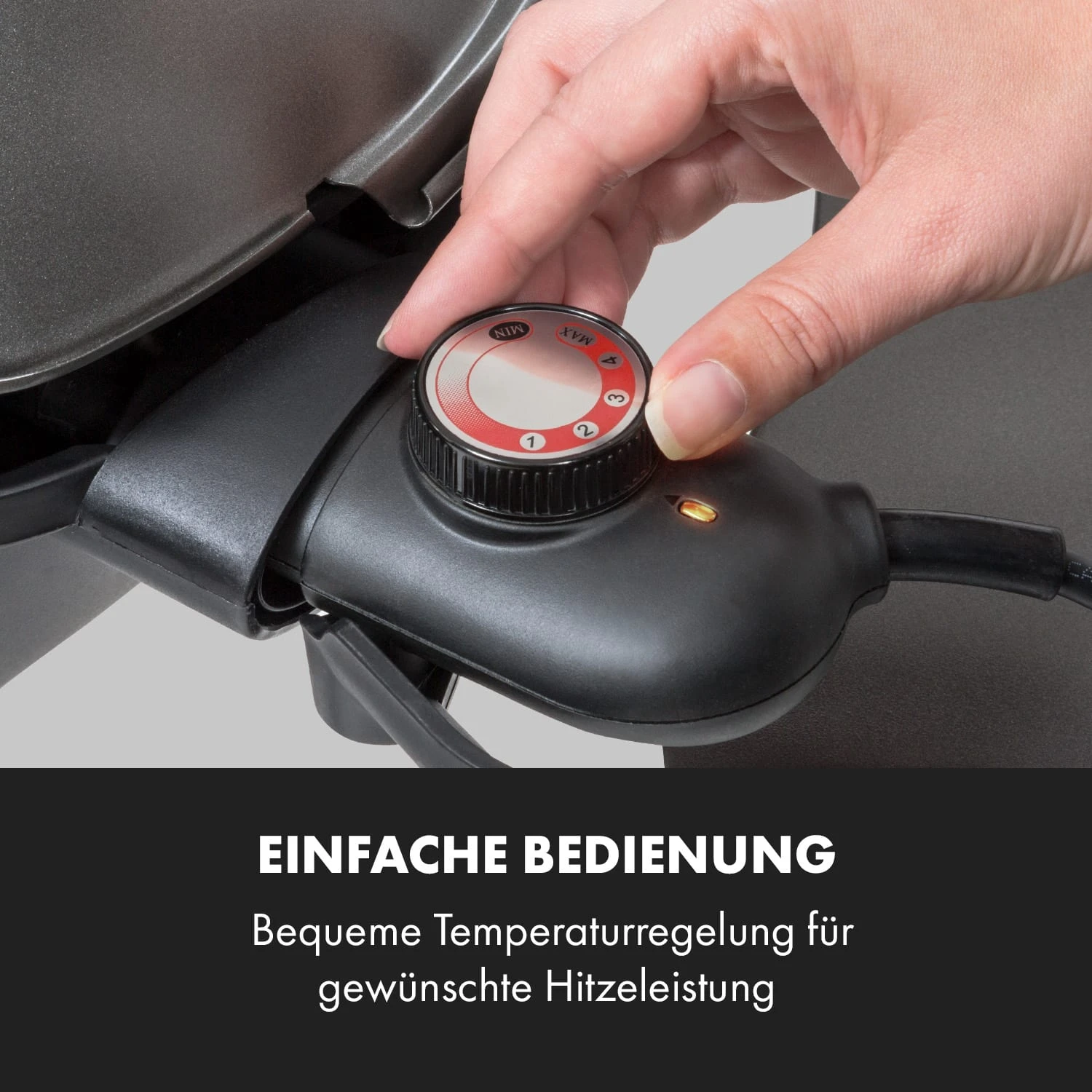 Tafelspitz Elektrogrill 2000/2400 W Antihaftbeschichtung Faltbar Mobil – Bild 9