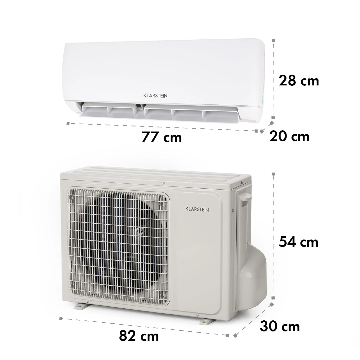 Windwaker Split-Klimaanlage 12.000 BTU/3,6 KW Luftdurchsatz 600m³/h – Bild 7
