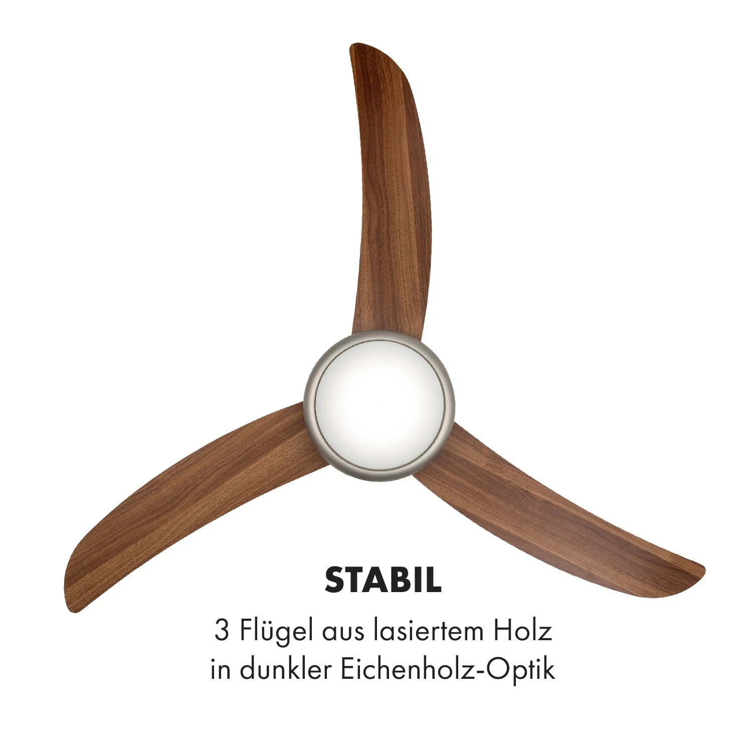 El Paso 2-in-1 Ventilator & Deckenlampe Ø132 Cm 10.344 M³/h 49 DB – Bild 6