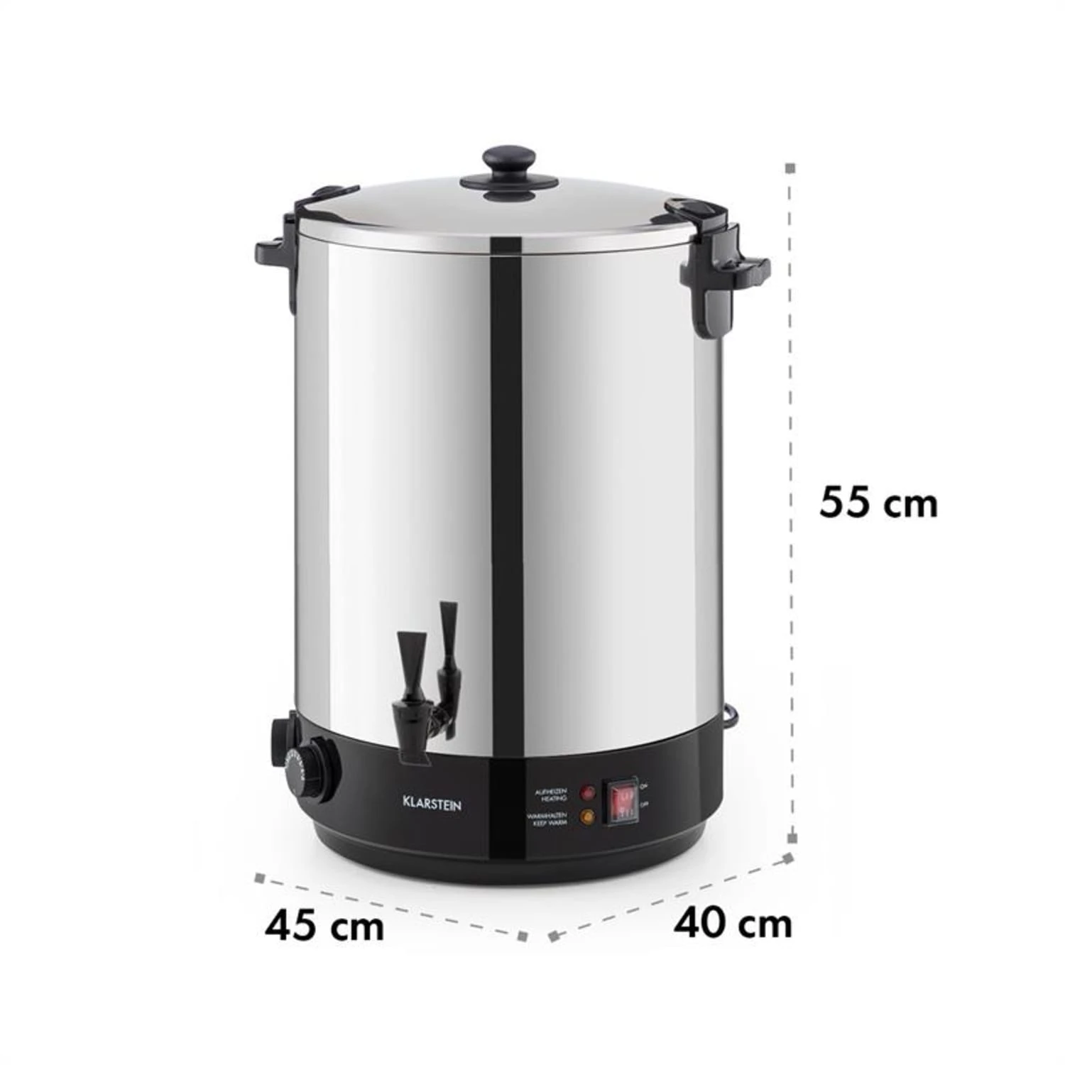 KonfiStar 40 Einkochautomat Getränkespender 2500W 40L Edelstahl – Bild 10