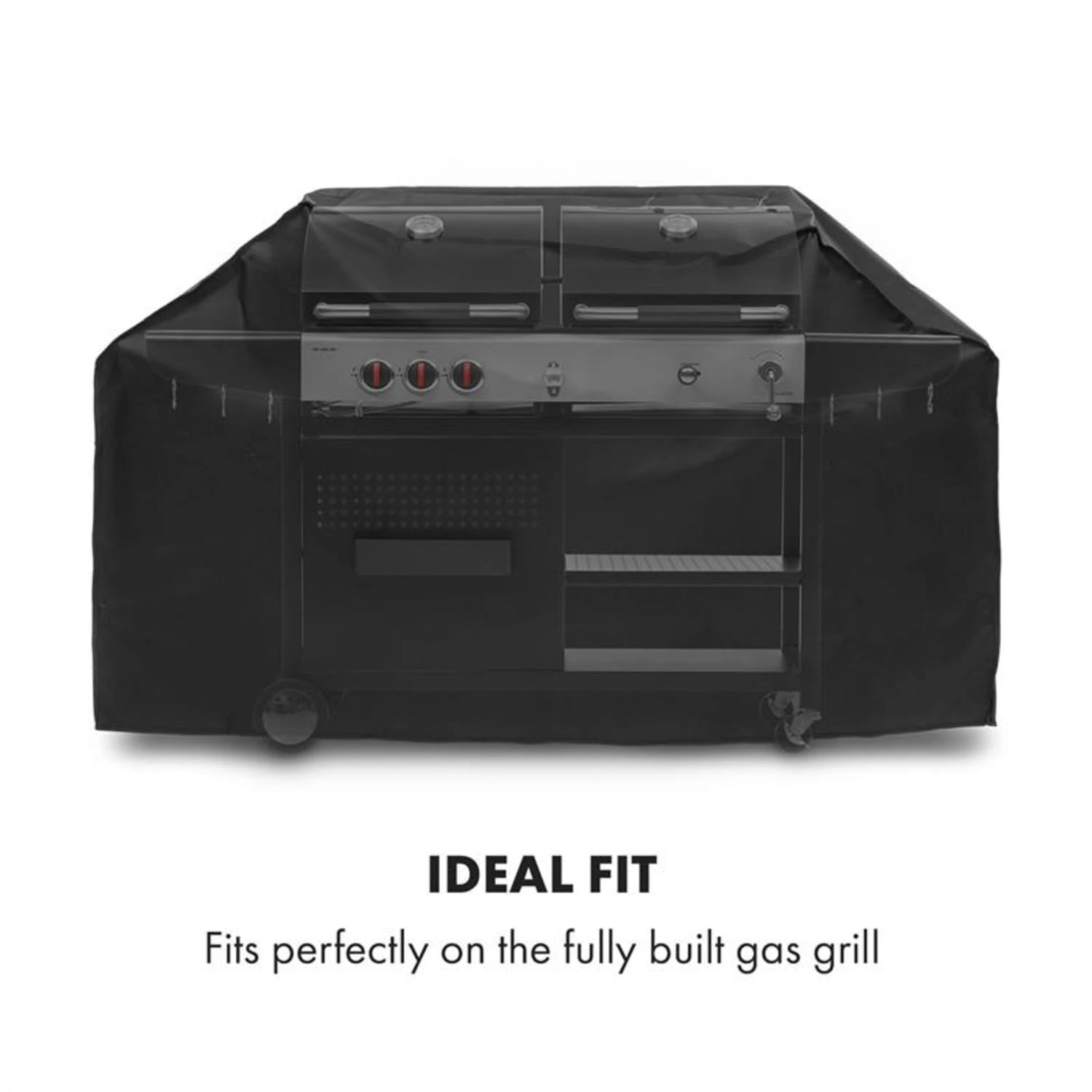 Hot & Hot Wetterschutzhaube 600D Canvas 30/70% PE/PVC Schwarz – Bild 2