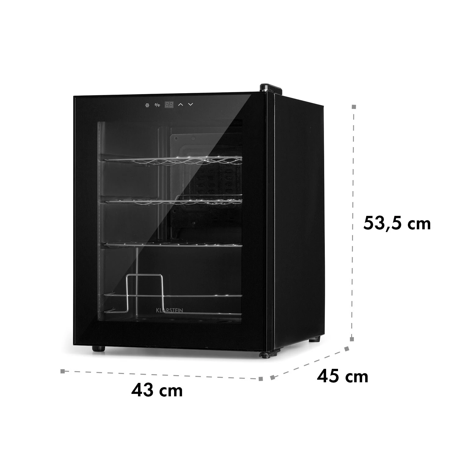 Shiraz 16 Uno Weinkühlschrank 42l Touch-Bedienfeld 131W 5-18°C – Bild 9