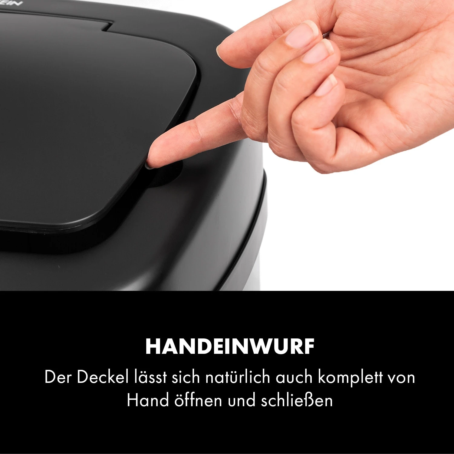 Cleansmann Mülleimer Sensor 30 Liter Für Müllbeutel ABS Edelstahl – Bild 5