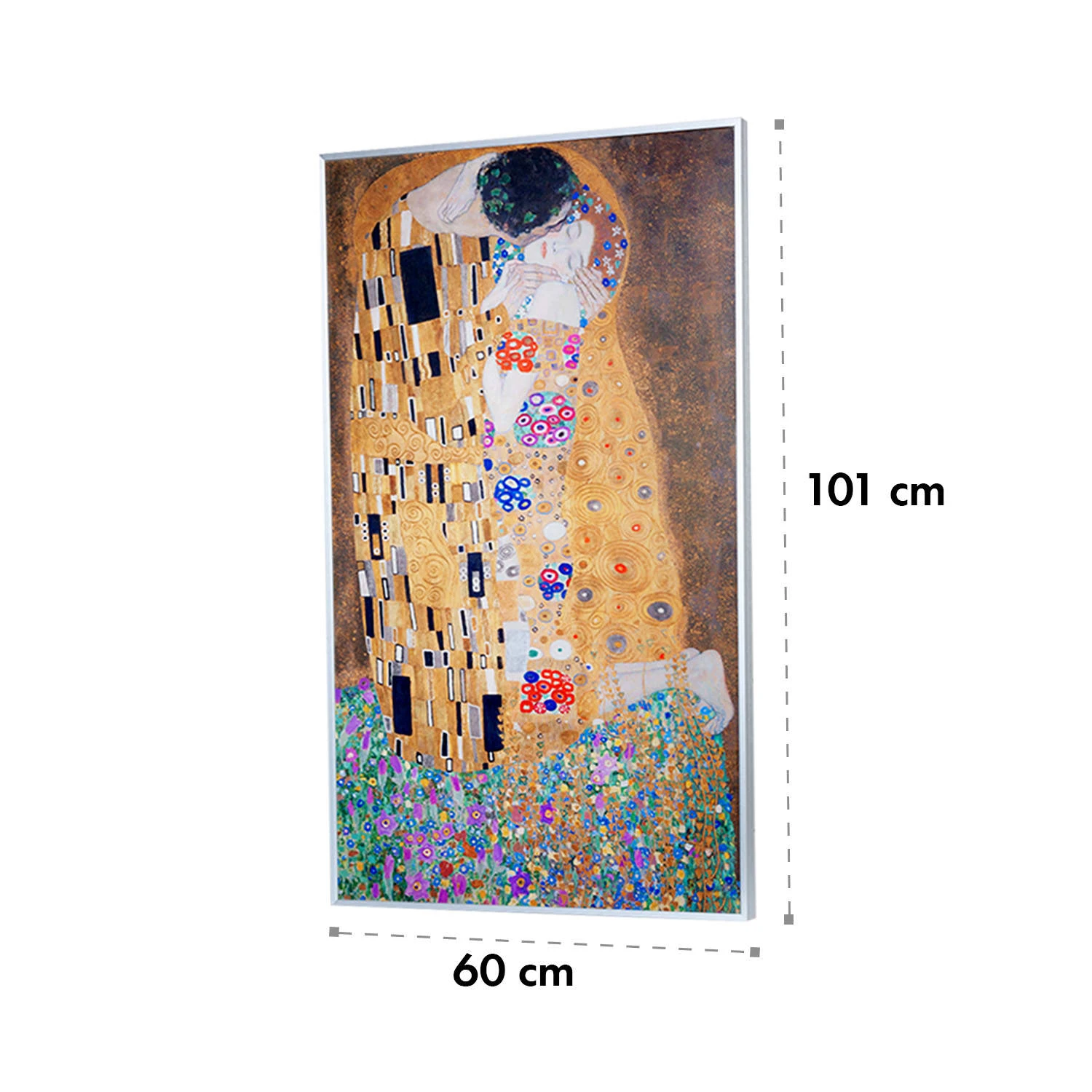 Wonderwall Air Art Kuss Infrarotheizung 101x60cm 600W Fernbedienung – Bild 10