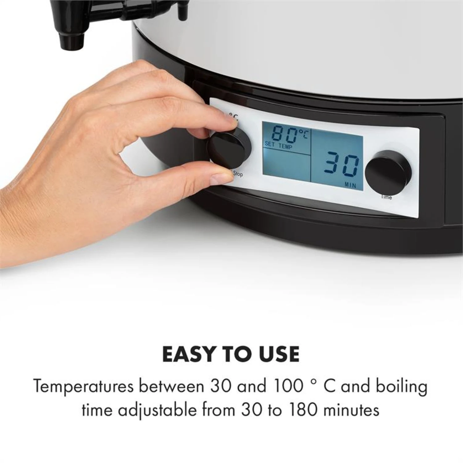 KonfiStar 60 Digital Einkocher Getränkespender 2500W 60L 100°C 180min – Bild 3