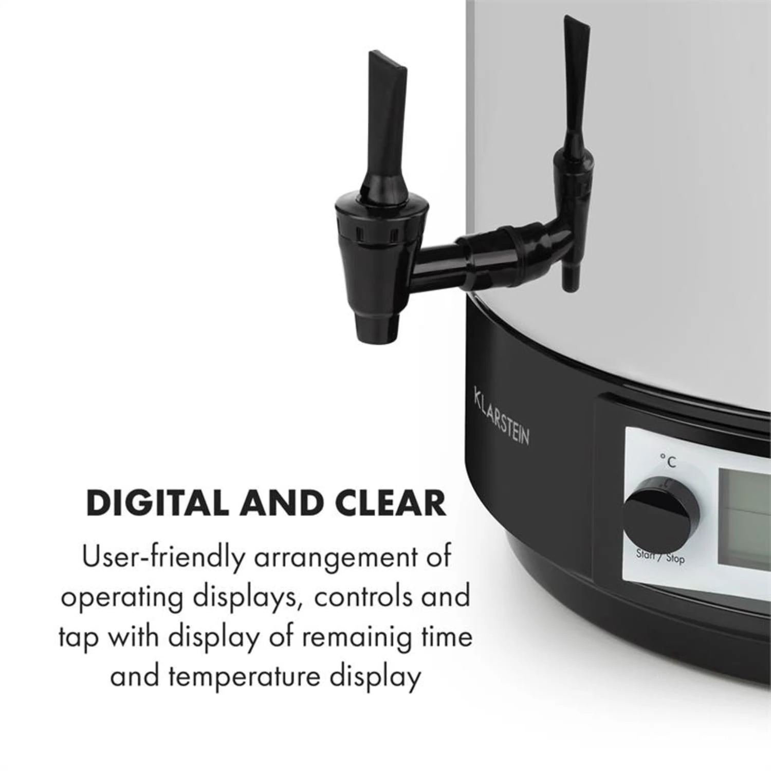 KonfiStar 60 Digital Einkocher Getränkespender 2500W 60L 100°C 180min – Bild 5