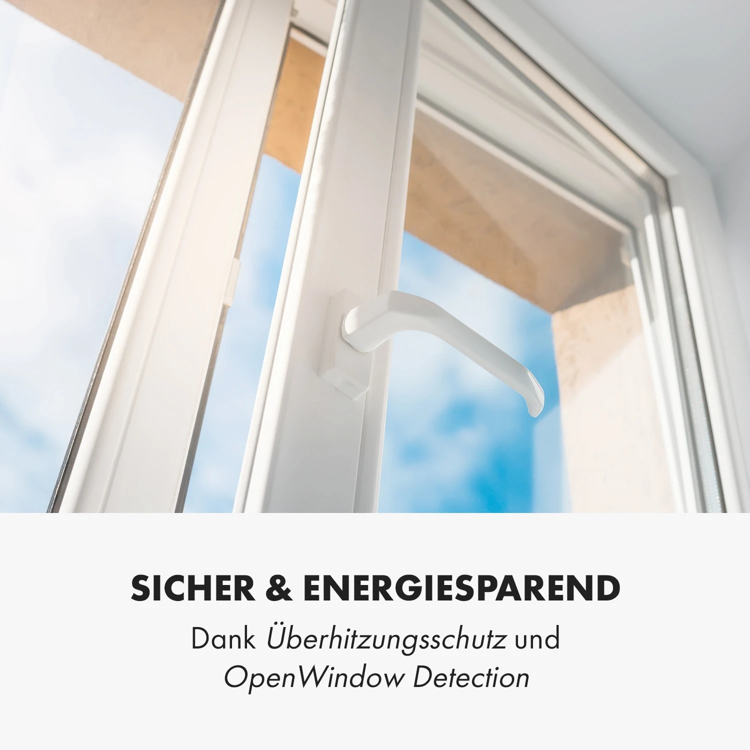 Bern Elektrischer Kamin 1000/2000W LED 10-30 °C Wochentimer – Bild 6