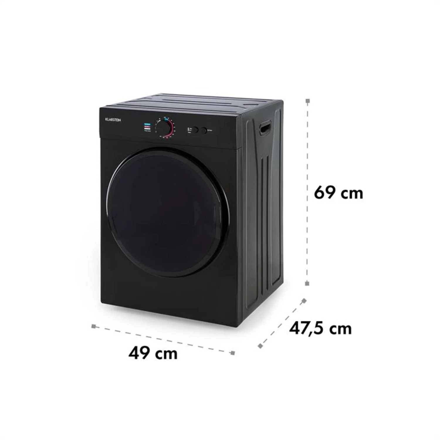 Jet Set Mini-Wäschetrockner Ablufttrockner 1020W EEK C 3kg 50cm – Bild 7