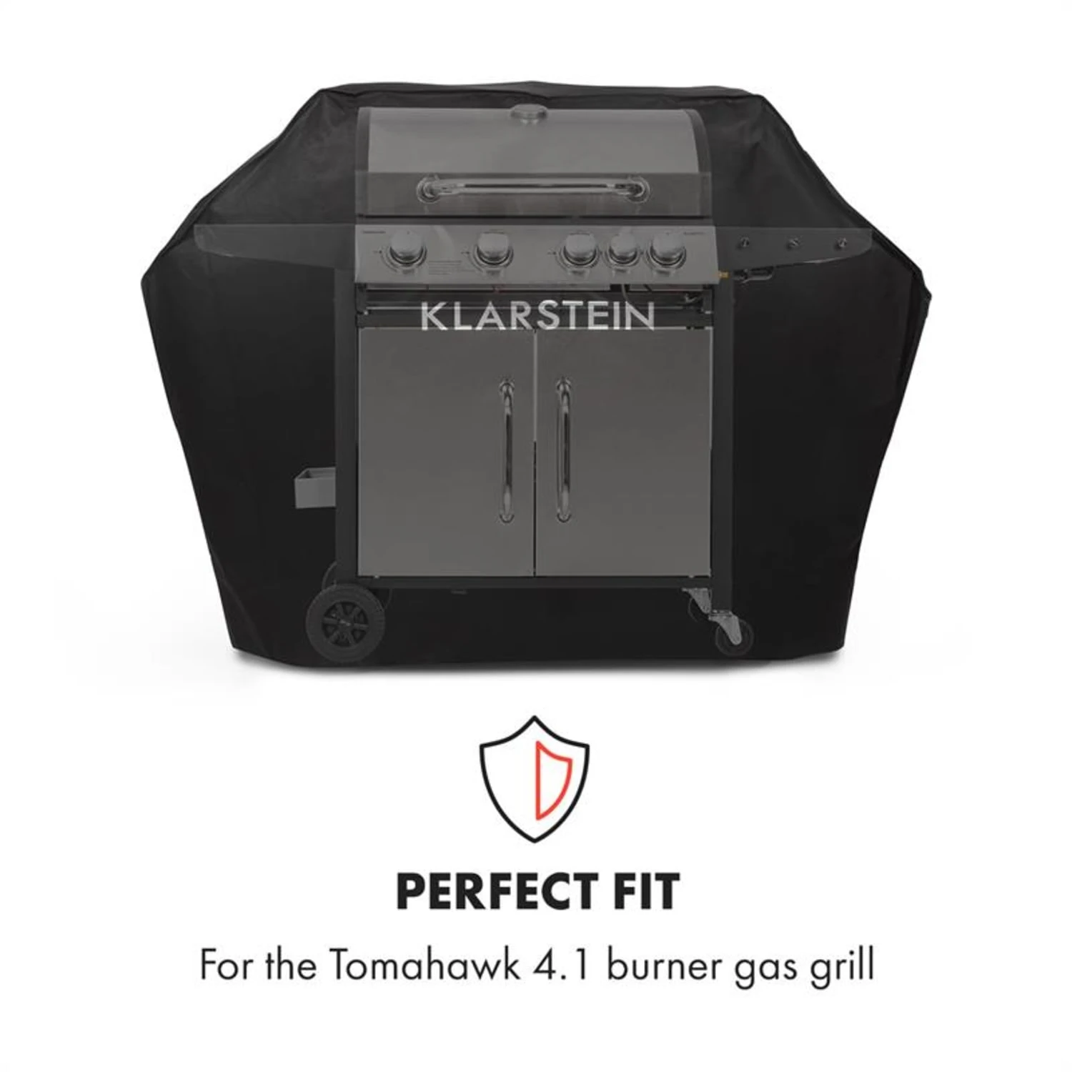 Tomahawk Wetterschutzhaube 600D Canvas 30/70% PE/PVC Schwarz – Bild 2