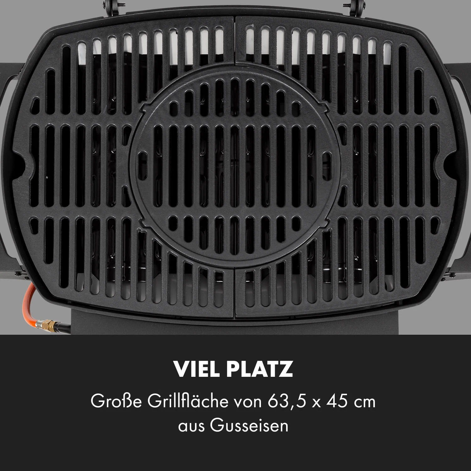 Vanquish Gasgrill 3 Edelstahlbrenner 3 X 3 KW 63,5 X 45 Cm Grillfläche – Bild 6