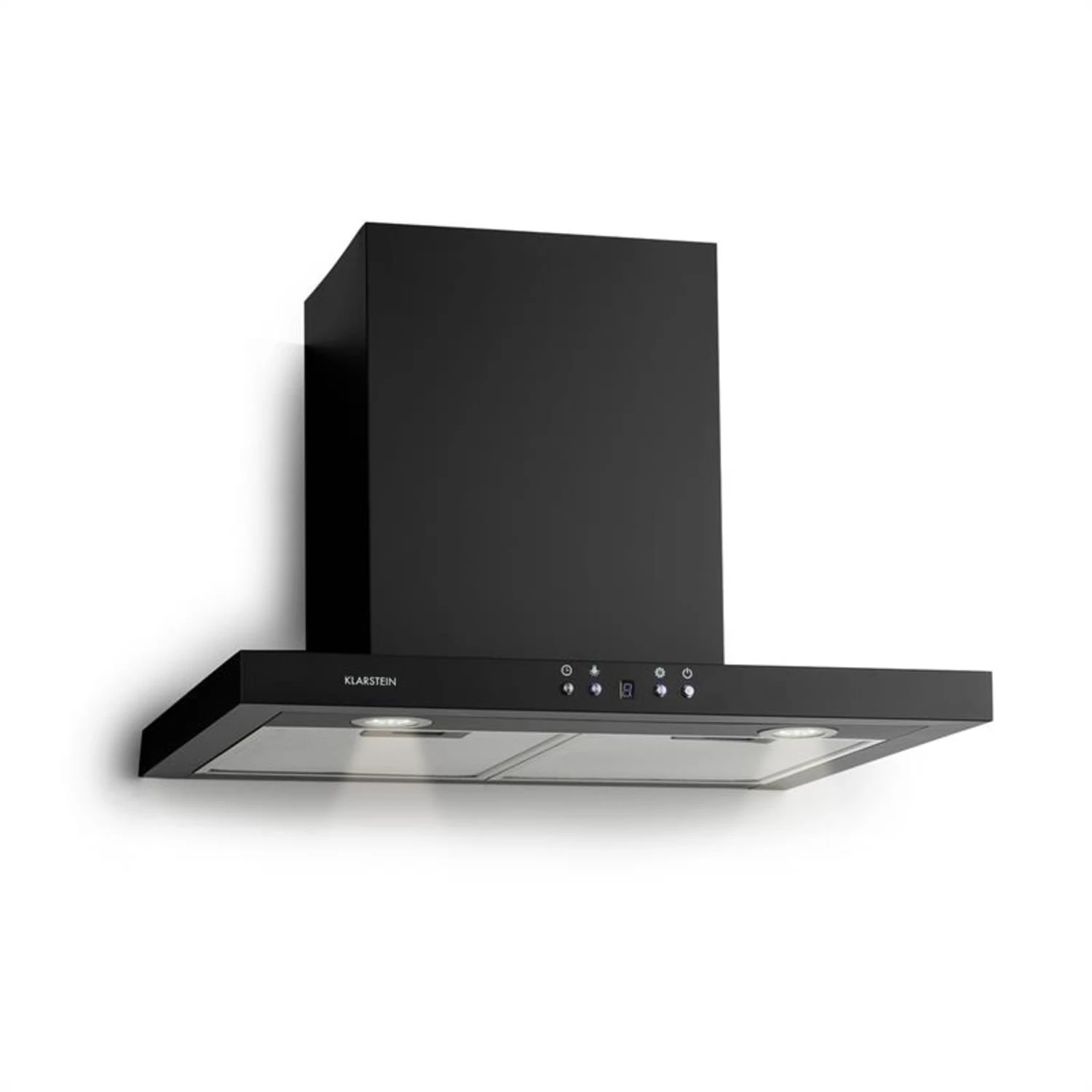 Limelight Dunstabzugshaube 60cm Wandhaube 600m³/h Schwarz