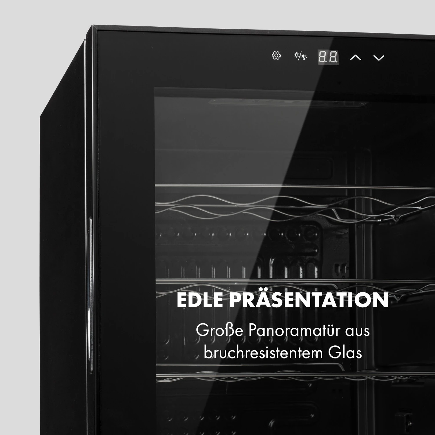 Shiraz 28 Uno Weinkühlschrank 74l 28Fl Touch-Bedienfeld 5-18°C – Bild 7