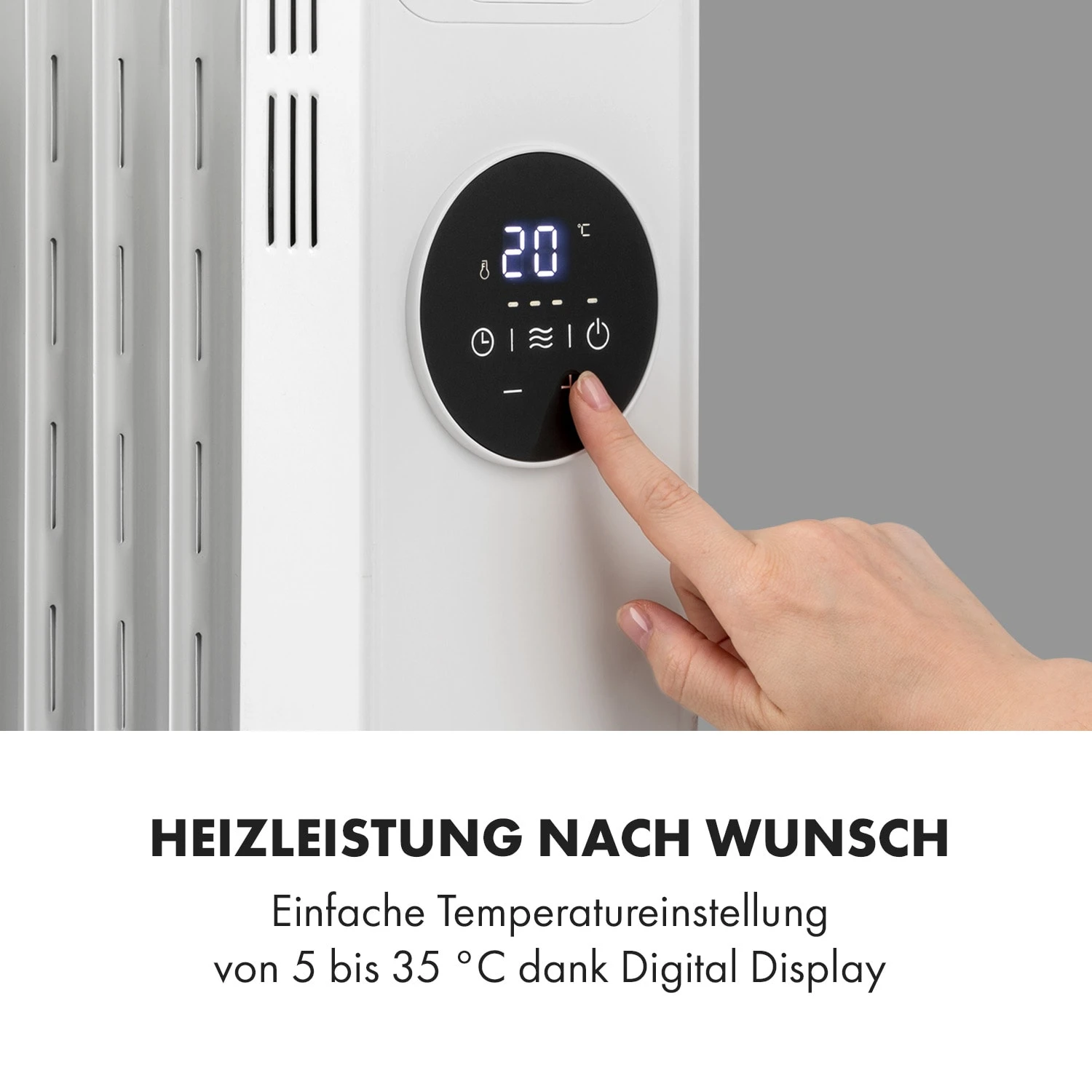 Thermaxx Heatstream Ölradiator 2500W 5-35 °C 24h-Timer – Bild 3