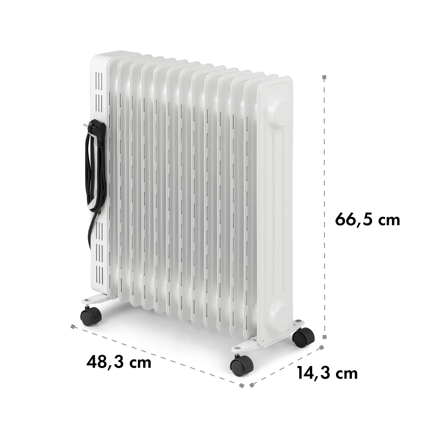 Thermaxx Heatstream Ölradiator 2500W 5-35 °C 24h-Timer – Bild 10