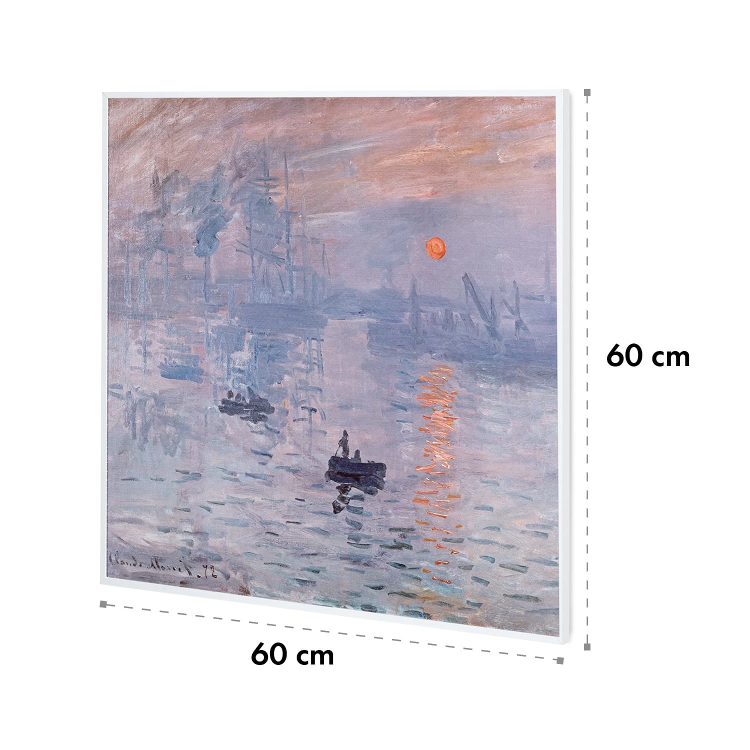 Wonderwall Air Art Smart Infrarotheizung 60x60cm 350W Wand App – Bild 9