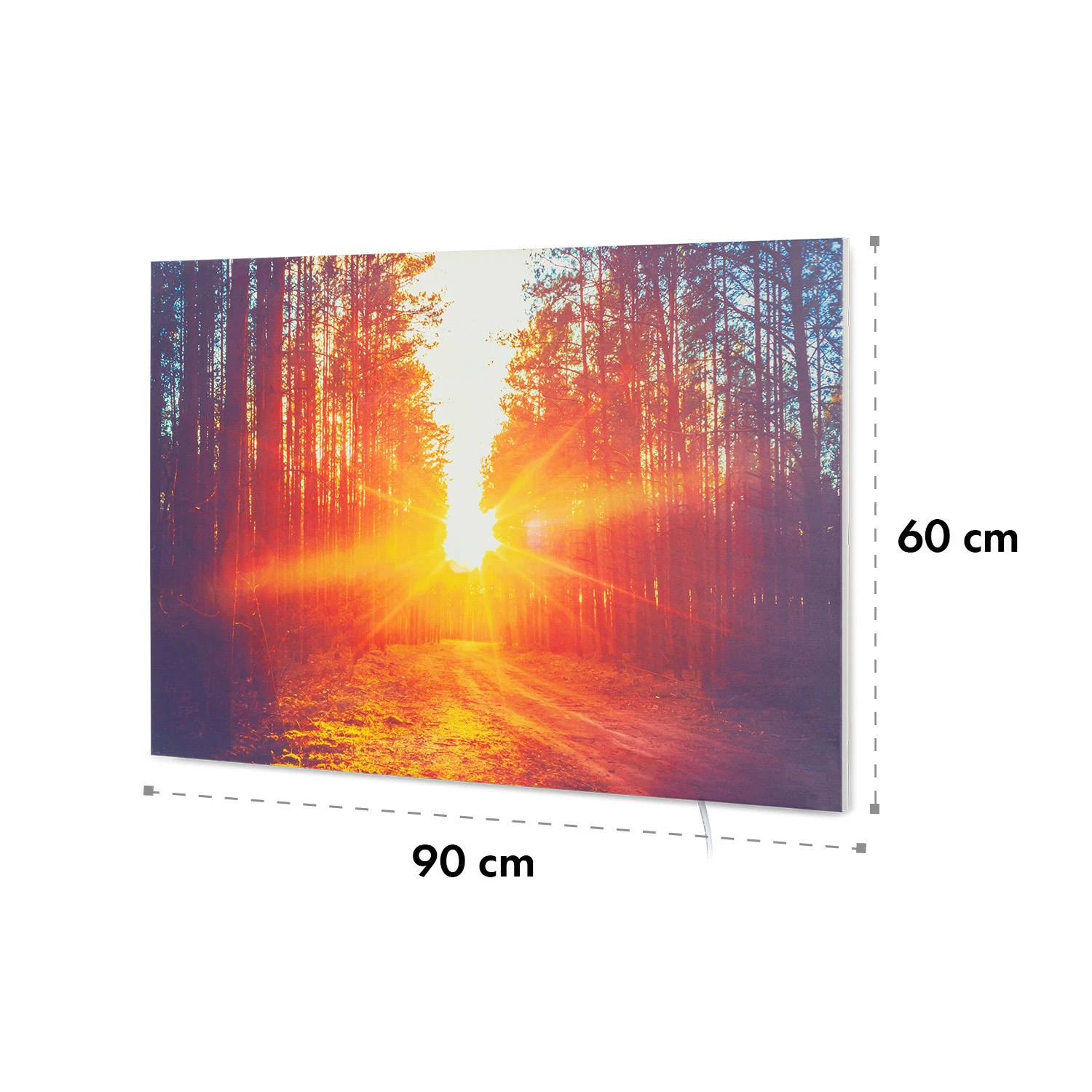 Wonderwall Air Art Infinite 580 Infrarotheizung 90x60 Cm – Bild 8