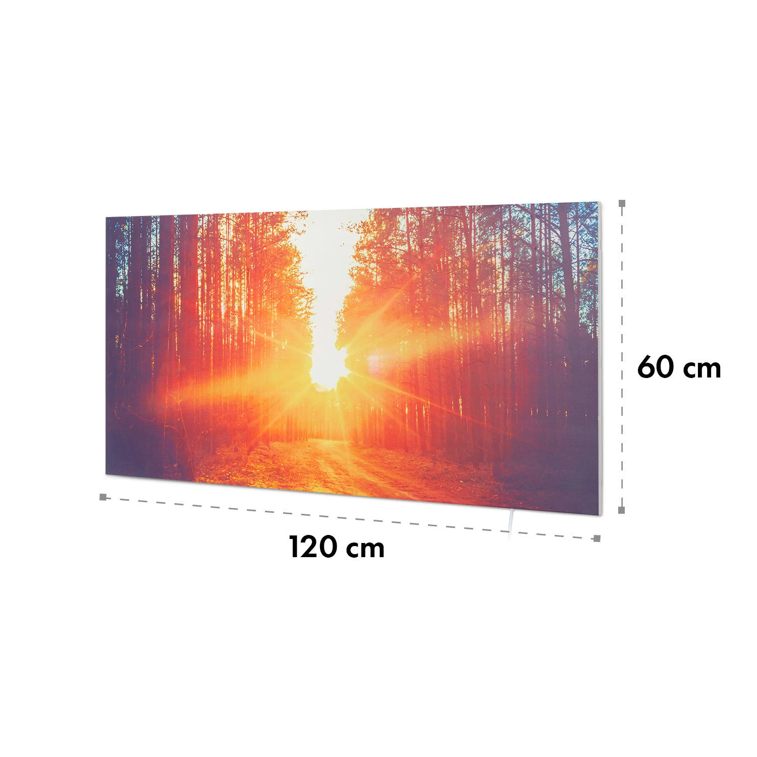 Wonderwall Air Art Infinite 720 Infrarotheizung 120x60 Cm – Bild 8