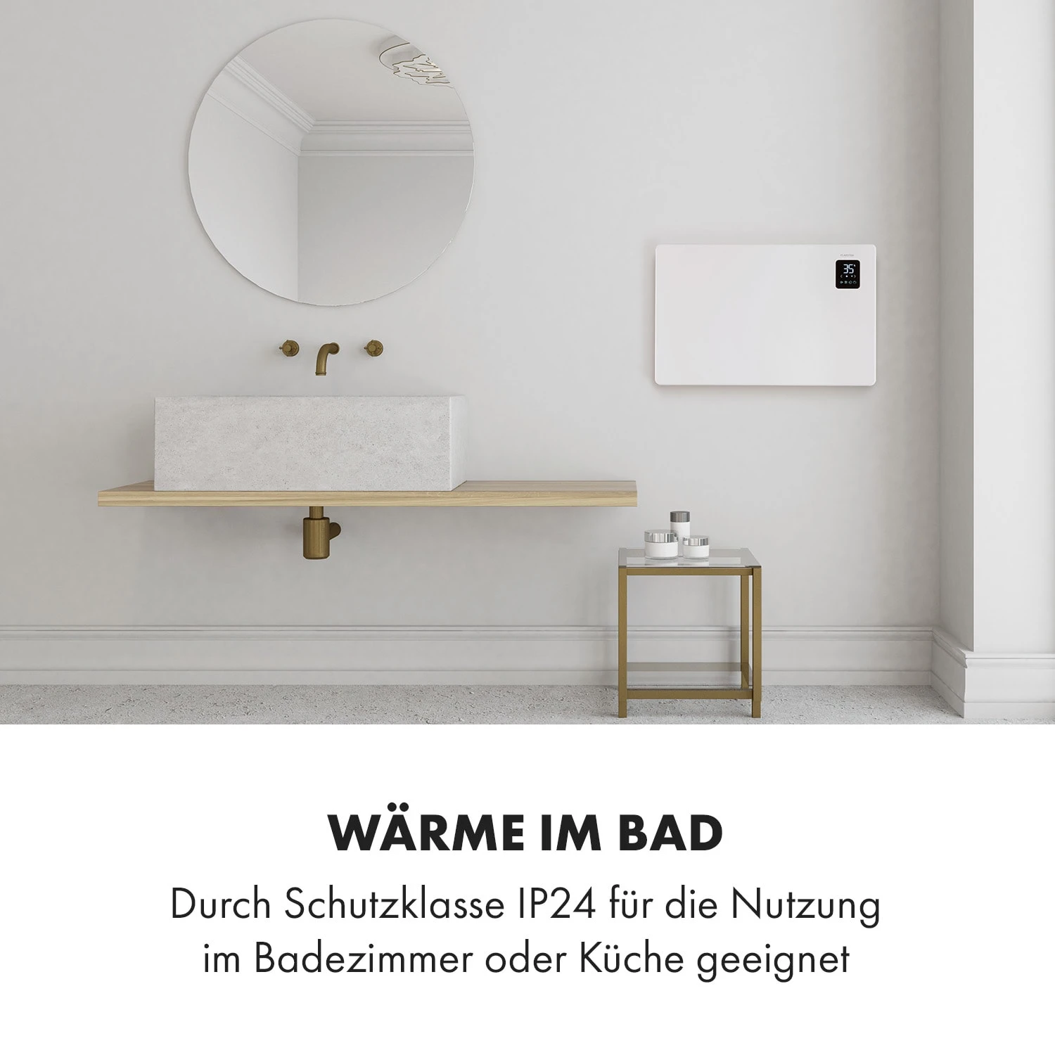 Bansin Smart 1500 Konvektionsheizgerät 1500W App-Steuerung – Bild 6