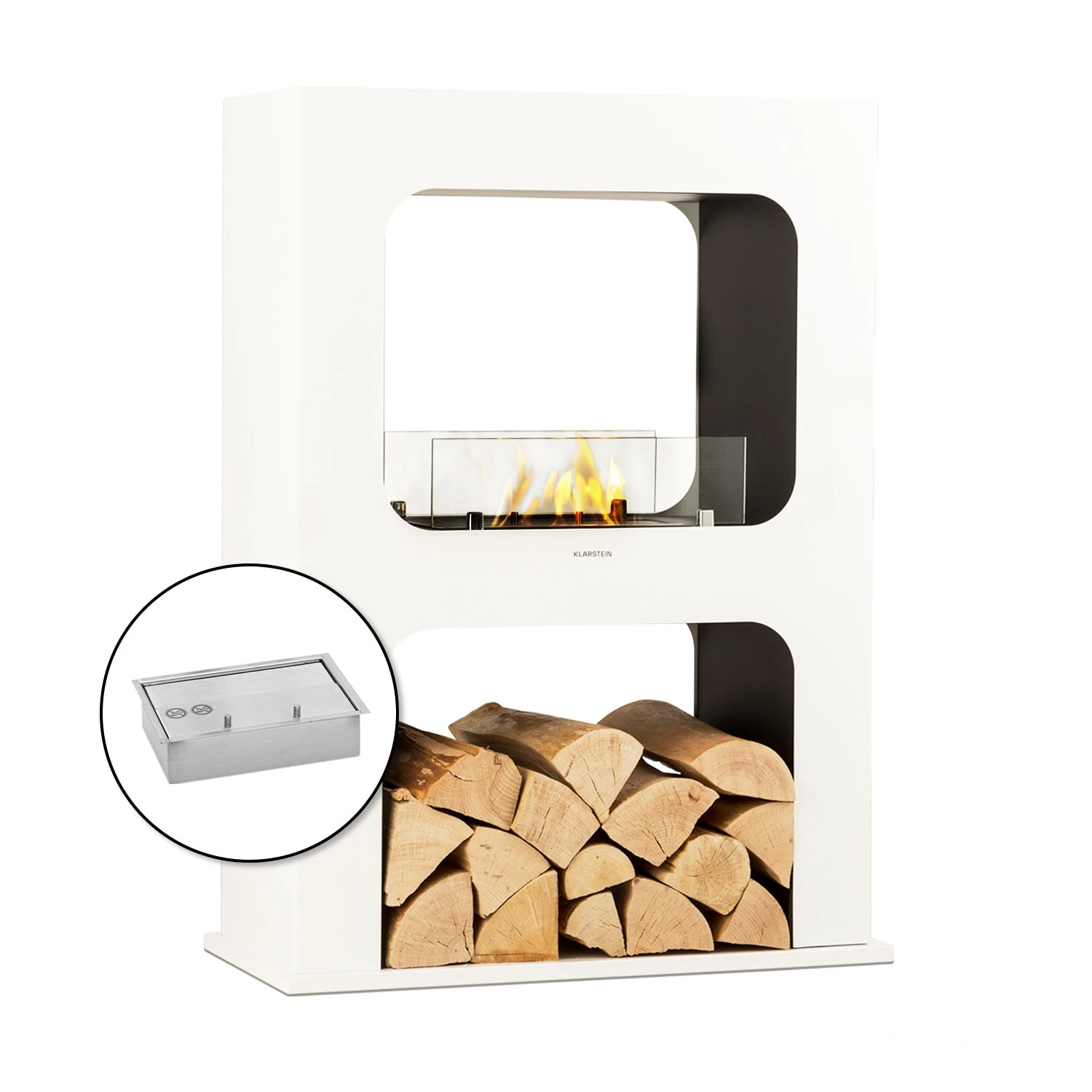 Phantasma Peña Ethanol-Kamin Rauch- & Geruchlos Bio-Ethanol