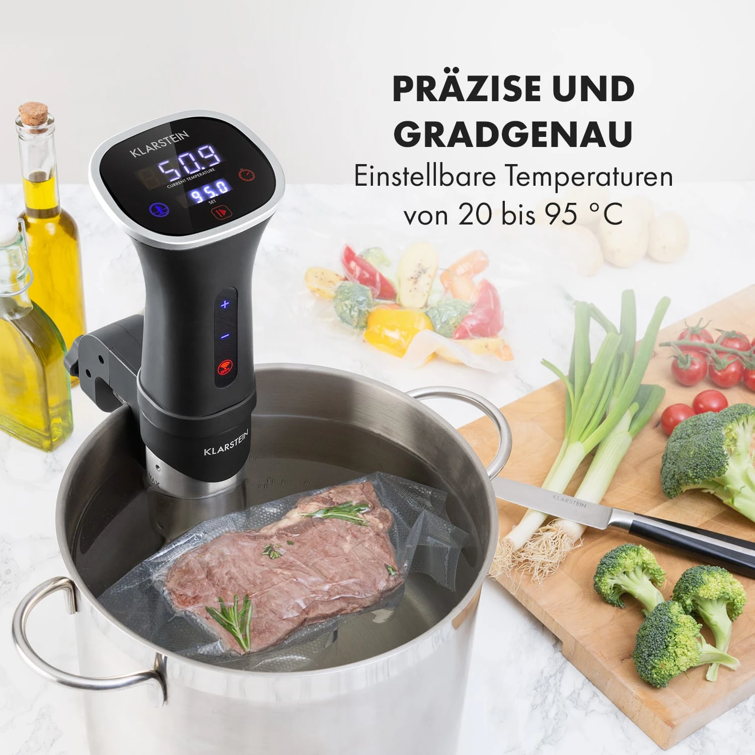 Quickstick Smart Sous Vide Pumpe 3D Circulation 20-95 °C – Bild 8