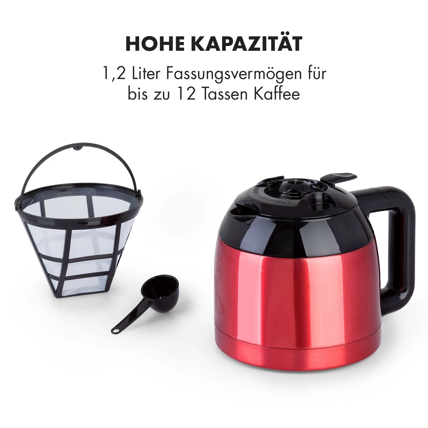 Kaffeemaschine Arabica 800W EasyTouch Control – Bild 6