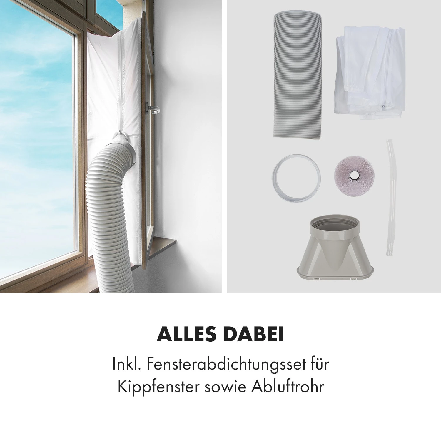 Kraftwerk Smart 12K Klimaanlage 3-in-1 12000 BTU App – Bild 8