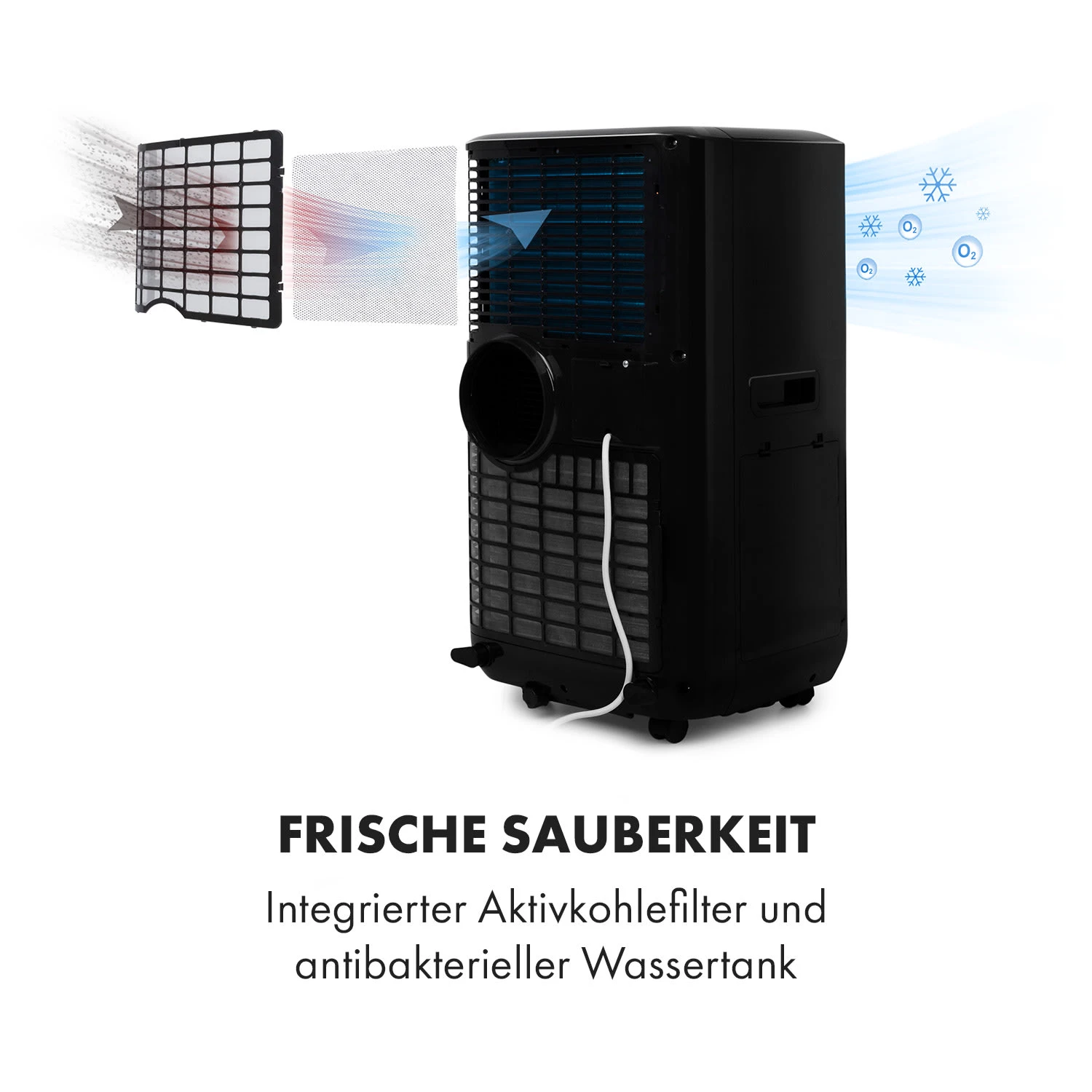 Max Breeze Smart Mobile Klimaanlage 15000 BTU/h (4,4 KW) EEC A – Bild 8