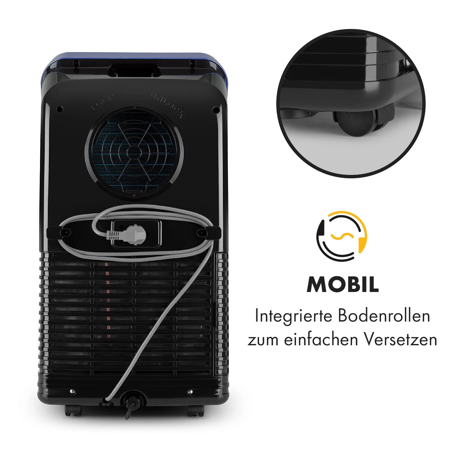 Metrobreeze New York Smart 7k Mobile Klimaanlage 7000 BTU/2,1 KW – Bild 6