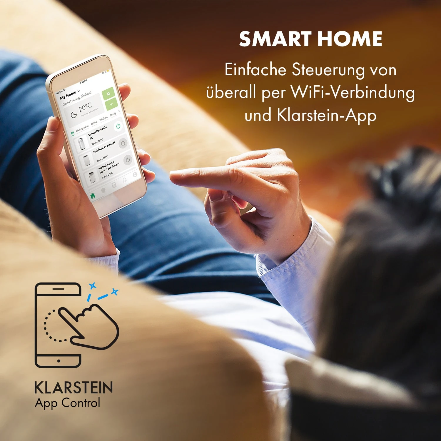 Pure Blizzard Smart 9k Mobile Klimaanlage 9000BTU/2,6kW Fernbedienung – Bild 2