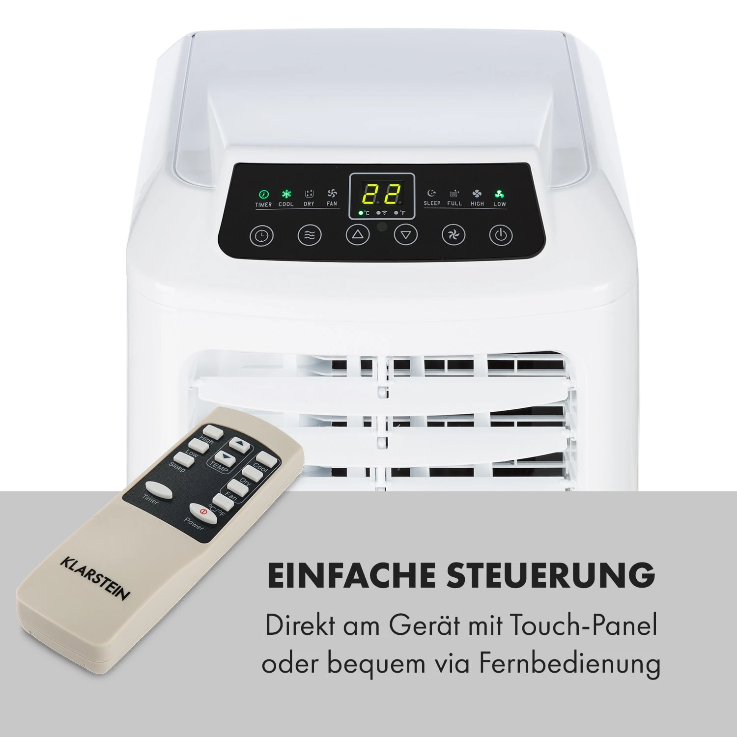 Pure Blizzard Smart 9k Mobile Klimaanlage 9000BTU/2,6kW Fernbedienung – Bild 6