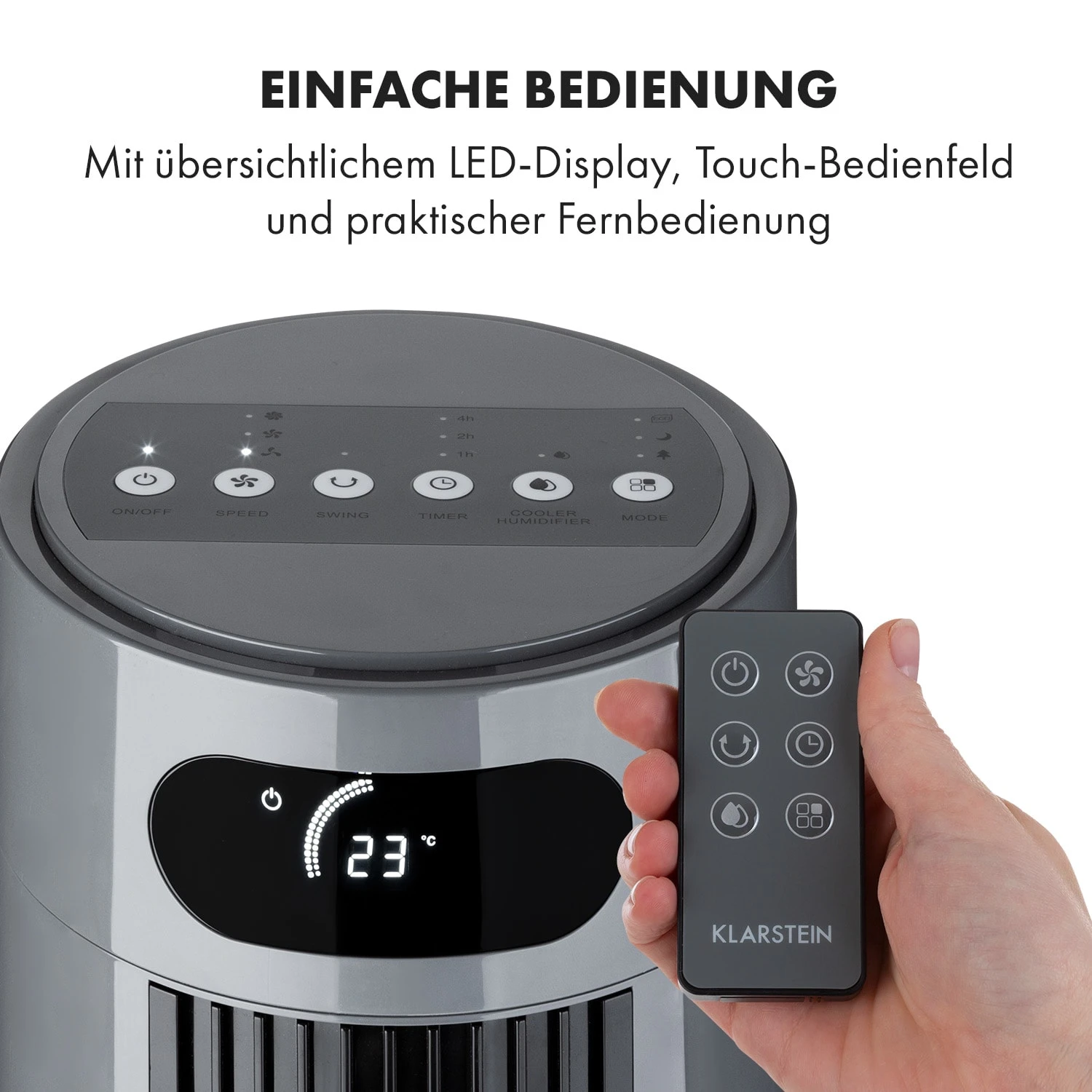 Skyscraper Frost Luftkühler 45 W 7 Liter 2 Kühlakkus Mobil – Bild 6