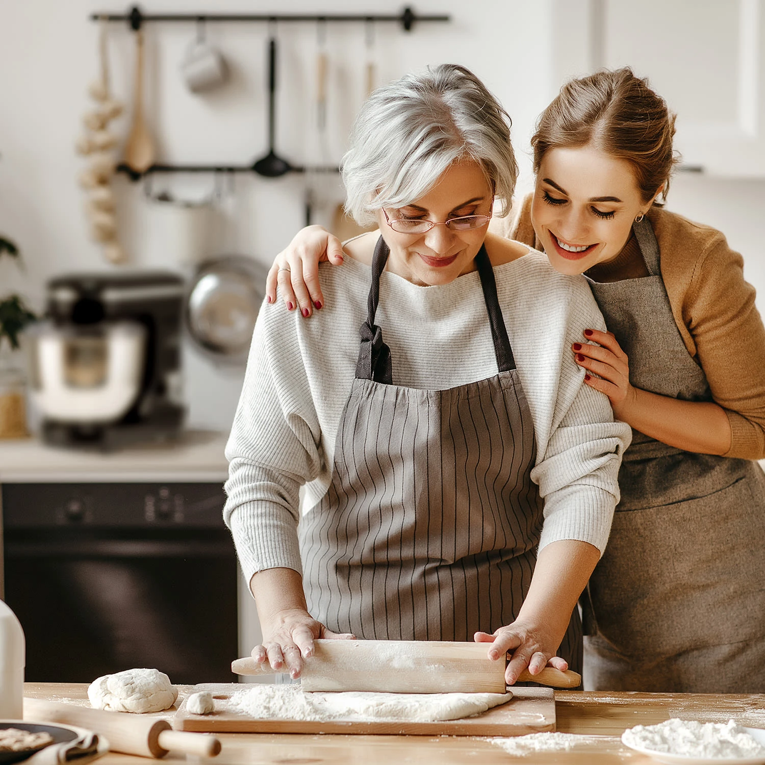 Bella Mini Rührmaschine 1200 W 6 Stufen 4 Liter Edelstahl Pulsfunktion – Bild 2