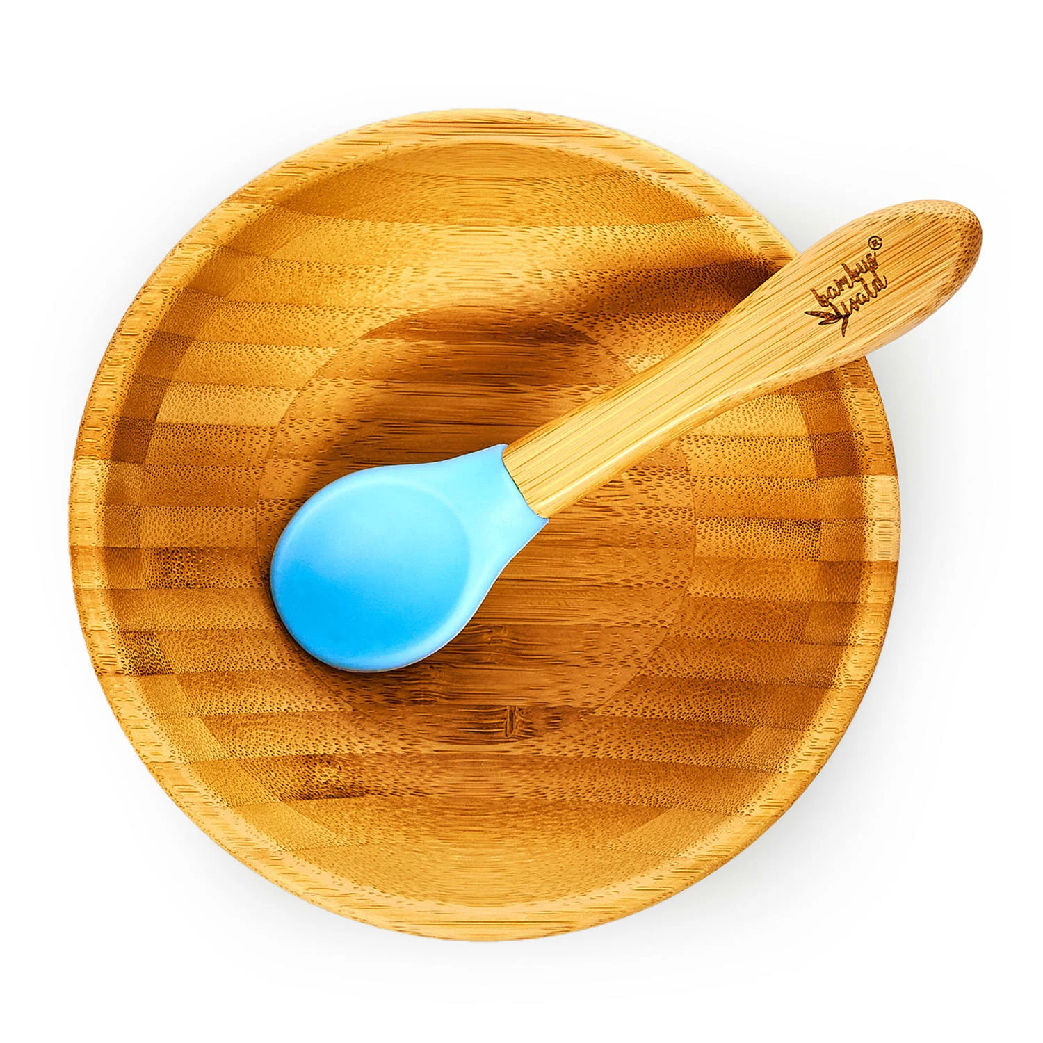 Kindergeschirr Mit Bambusschale Und Löffel 400 Ml Inkl. Saugnapf Ø: 13,7 Cm – Bild 4