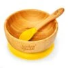 Kindergeschirr Mit Bambusschale Und Löffel 400 Ml Inkl. Saugnapf Ø: 13,7 Cm
