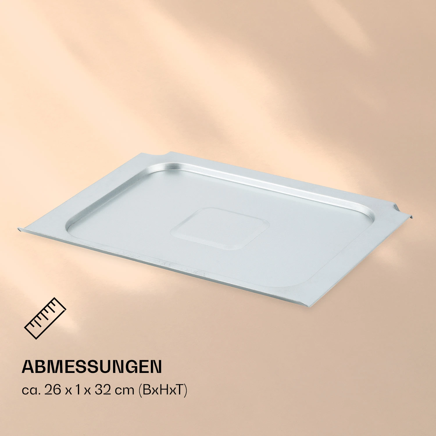 AeroVital Jumbo Heißluftfritteuse Abtropfblech Edelstahl – Bild 4