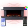 Studio Light & Fire 1 Smart Kamin 1000/2000W MDF WiFi-Steuerung