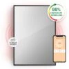 La Palma 750 Smart 2-in-1 Heizgerät Infrarot Konvektor 85x60cm 750W Spiegelfront
