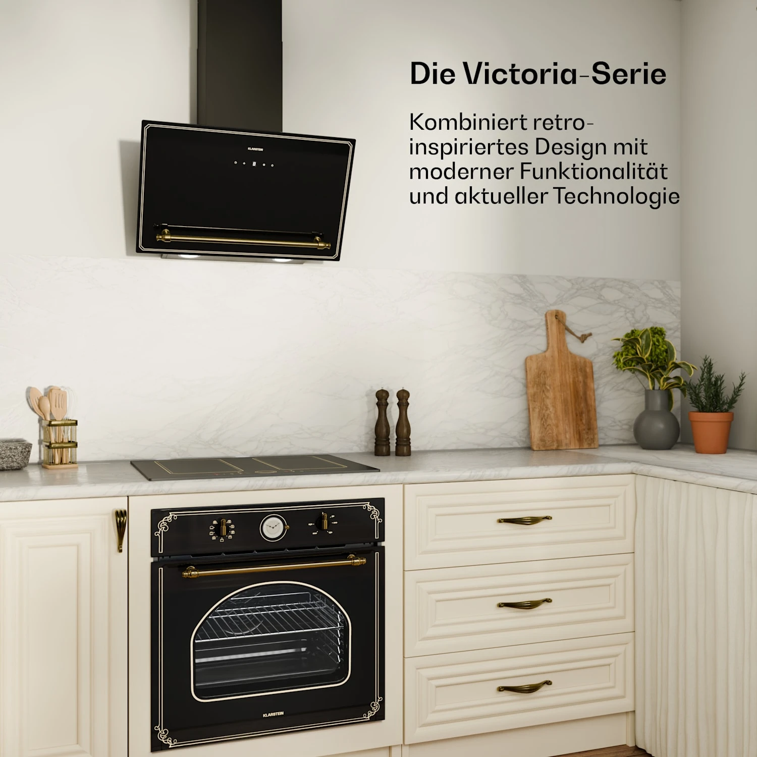 Victoria 4 Flex Induktionskochfeld Einbau 7000W 2 Flexzonen Timer – Bild 2