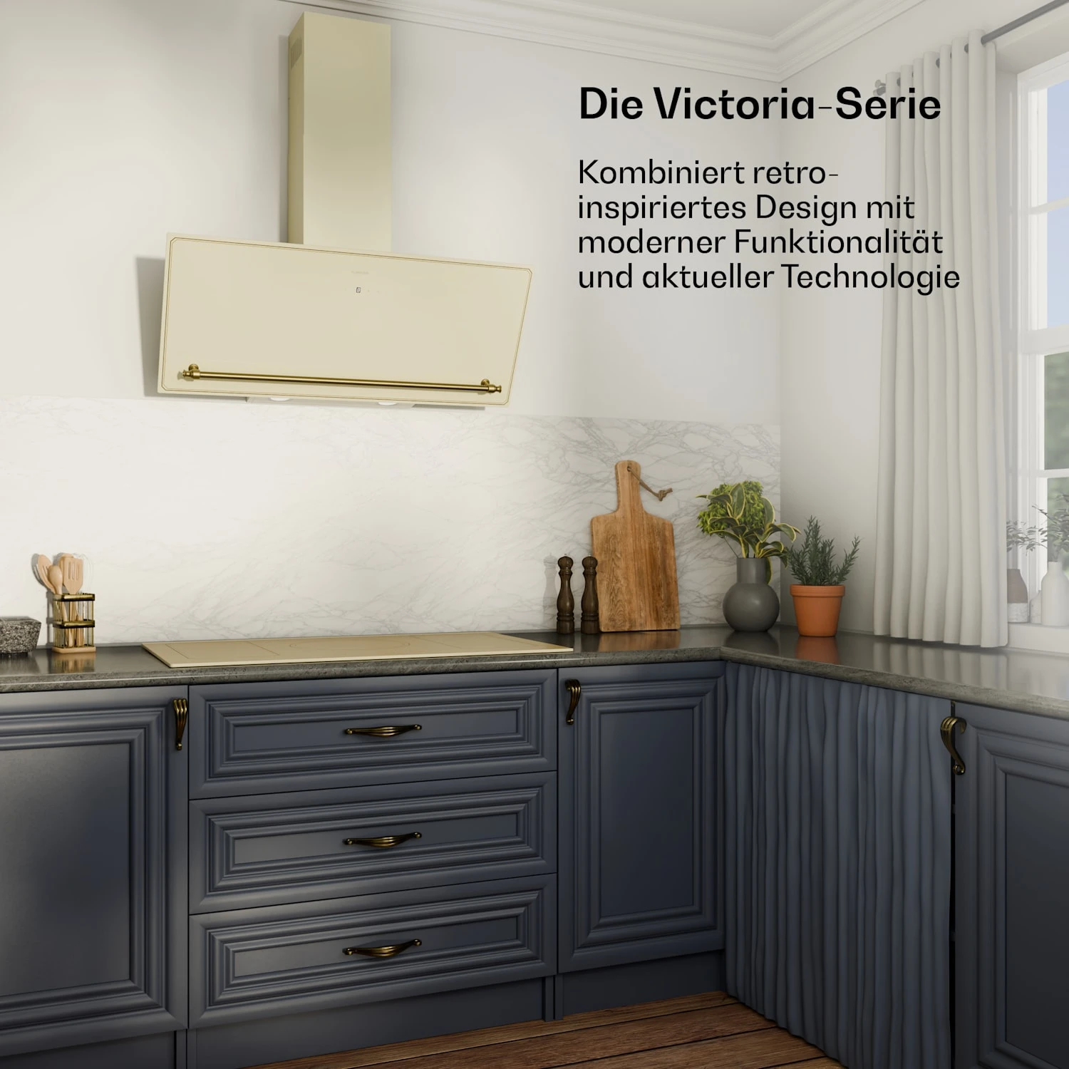 Victoria 5 Flex Induktionskochfeld Einbau 7400W 2 Flexzonen Timer – Bild 2