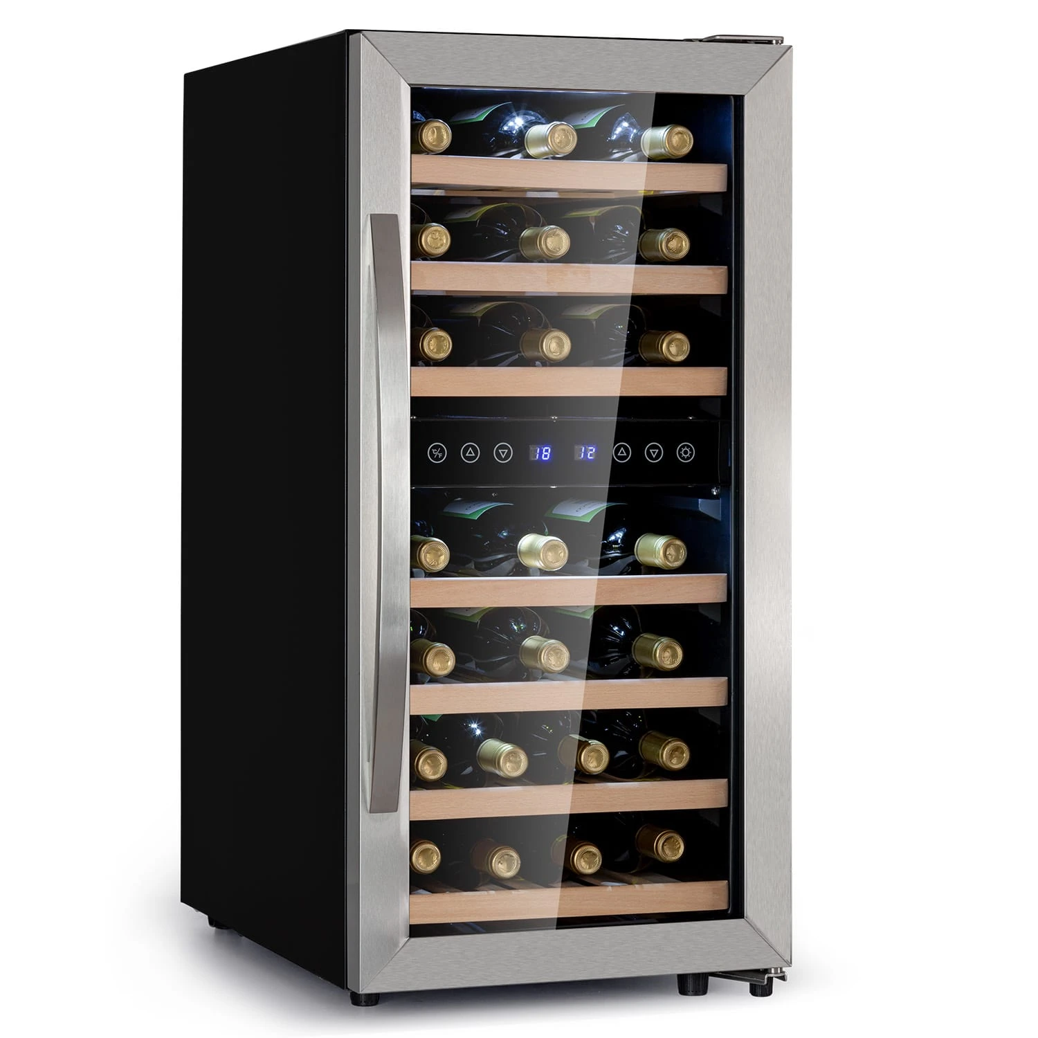 Vinamour 33 Duo Weinkühlschrank 2 Zonen 89 L / 33 Flaschen 5-18°C Touch