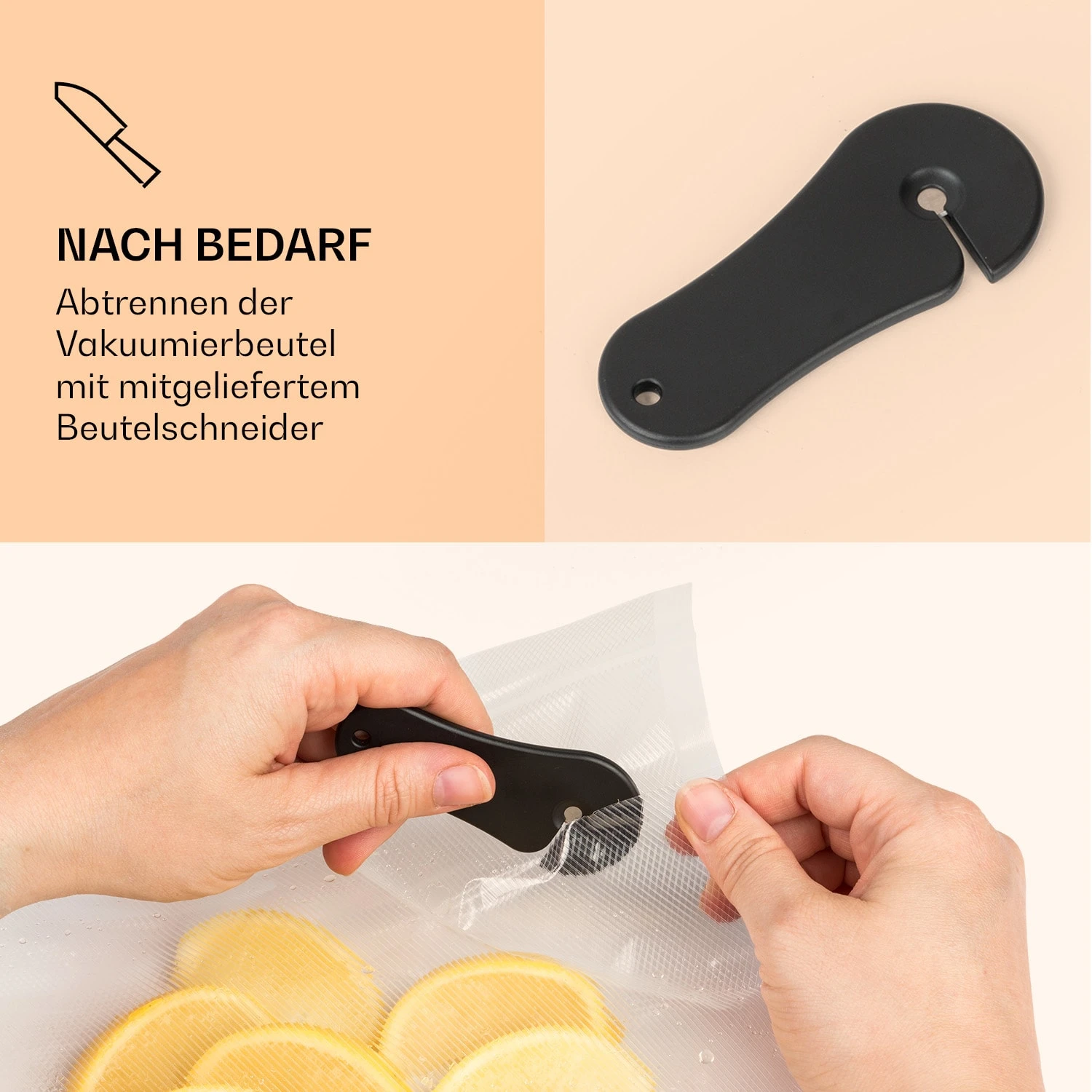 Forli Vakuumierer 75 KPa Inkl. Behälter Beutel Vakuumierschlauch – Bild 5